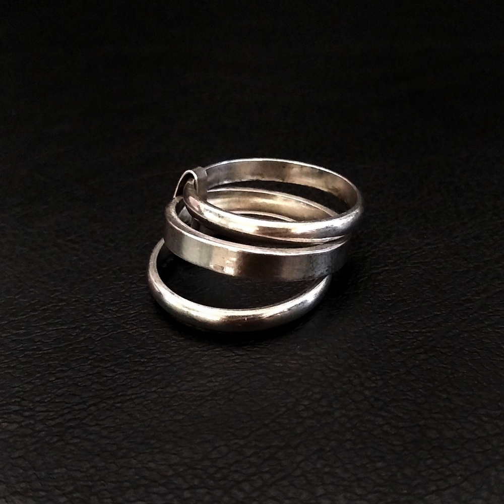 Mexico925 Multiband Ring Size 9 - image 3